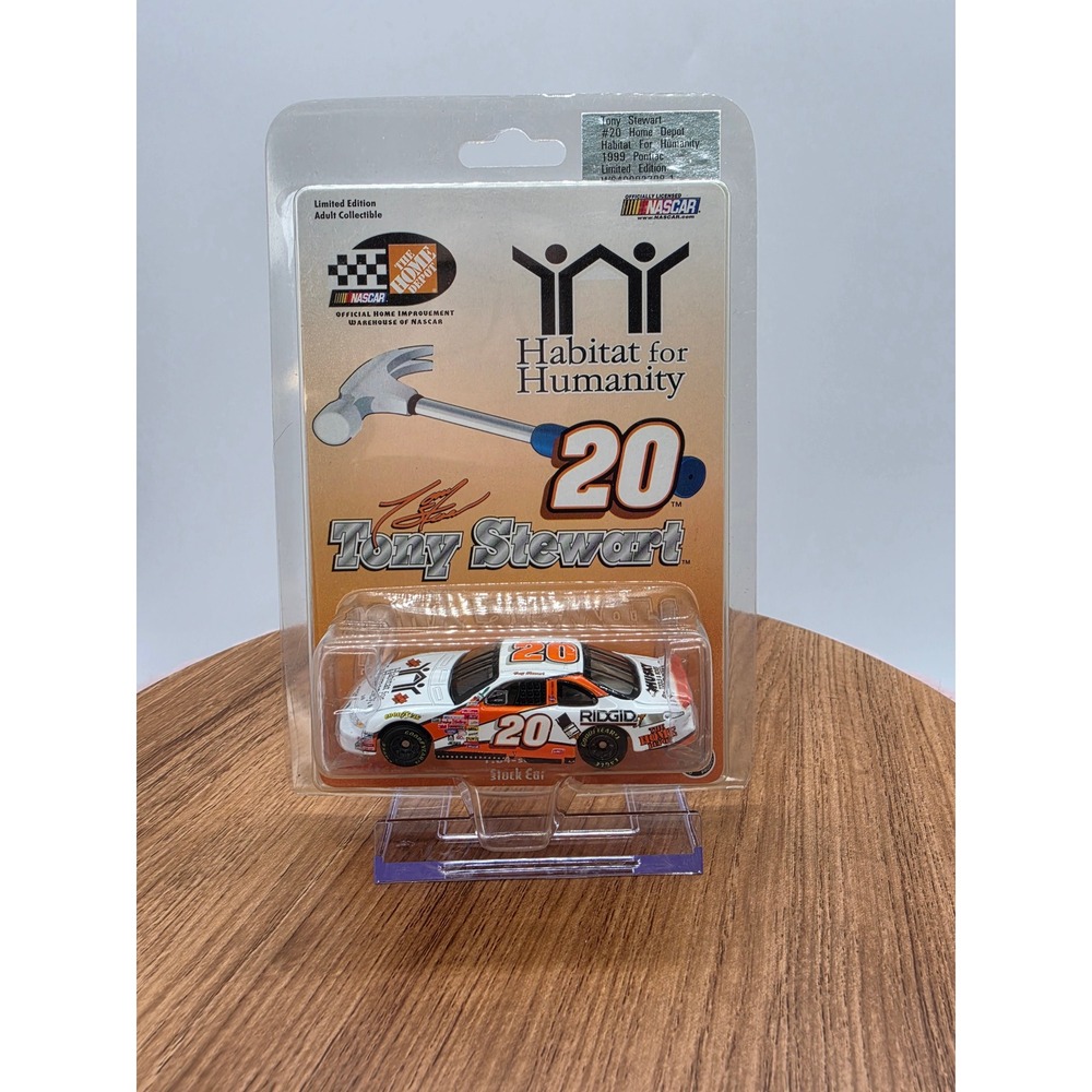 Tony Stewart 20 Home Depot Habitat for Humanity 1999 Pontiac 1/64 Diecast Car